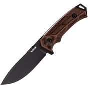 WOOX K00102 Rock 62 Fixed Blade Walnut