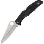 Spyderco 91PBK2 Pacific Salt 2 H2 Lockback Knife Black Handles