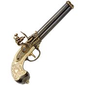 Denix Replicas 1016L Italian 3-Barrel Flintlock