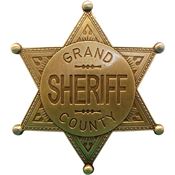 Denix Replicas 113L Grand County Sheriff Badge