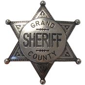 Denix Replicas 113N Grand County Sheriff Badge
