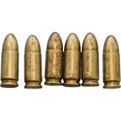 Denix Replicas 52 9mm Bullet Replica 6pk