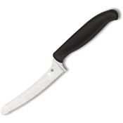 Spyderco K13SBK Z-Cut Kitchen Knife Black