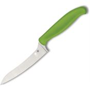 Spyderco K14PGN Z-Cut Kitchen Knife Green