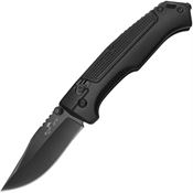 Bear & Son 550AIBKB Rancor IV Slide Lock 550AIBKB Black Knife Black Handles