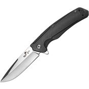 Bear & Son 700TIS Rancor VII Linerlock Knife Black Stonewash Handles