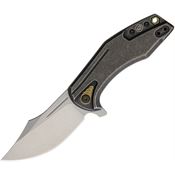 Bladerunners Systems S004 Overwatch Framelock Knife Black Handles