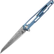 Defcon Blade Works 43941 Peregrine Framelock Knife Blue