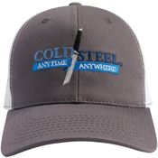 Cold Steel 94HCG Hat Gray and White Mesh