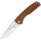 Kizer 4004N2 Yukon Linerlock Knife Brown