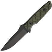 Spartan Blades 004BKGR Alala Fixed Blade Green