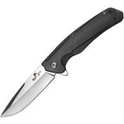 Bear & Son 36034 Slim Flipper Knife Black Handles