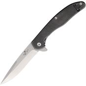 Bear & Son 36034 Slim Flipper Knife Black Handles