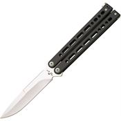 Bear & Son 820SSBKS BC820SSBKS Bear Song VIII Satin Knife Black Handles