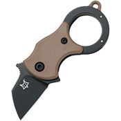 Fox USMC 536CBB Mini-Ta Linerlock Knife Coyote