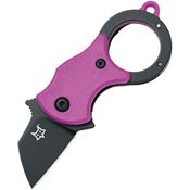 Fox USMC 536PB Mini-Ta Linerlock Knife Pink