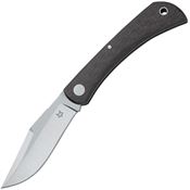 Fox USMC 582CF FOX582CF Livri Slip Joint Satin Folding Knife Carbon Handles