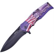 Frost FC111AM Flag/Truck Linerlock Knife A/O