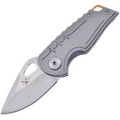 Frost TX171SS Slip Joint Satin Folding Knife Satin Handles