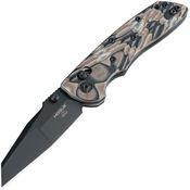 Hogue 24267 Deka ABLE Lock Black Cerakote Folding Knife Dark Earth Handles