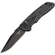 Hogue 24276 Deka ABLE Lock Black Cerakote Folding Knife Black Handles