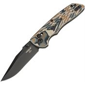 Hogue 24277 HO24277 Deka ABLE Lock Black Cerakote Folding Knife Dark Earth Handles