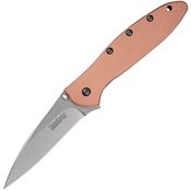 Kershaw 1660CU Leek Linerlock Knife A/O Copper