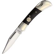 Marbles 432 Clip Point D2 Lockback Knife Black Micarta Handles