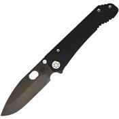 Medford 002DPQ08TM Deployment Framelock Knife Blk Handles