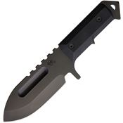 Medford 35BLK Sea Wolf PVD Coated Fixed Blade Knife Black Handles