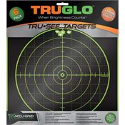 TRUGLO 10A6 Tru-See Splatter Target 100yd