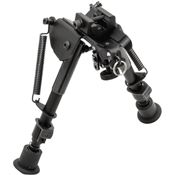 TRUGLO 8901S TacPod Folding Bipod 6-9 Piv