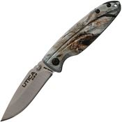 Utica 911439CP Bold Lion IV Lockback Knife Camo Handles