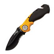 Utica 911837CP Rescue Linerlock Knife