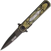 Albainox 18502A Rainblack Linerlock Knife A/O