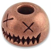 AuCon 005C Smiley Bead Copper