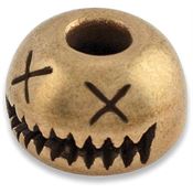 AuCon 005Z Smiley Bead Bronze