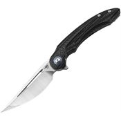 Bestech G25D Irida Linerlock Knife Carbon Fiber/G10 Handles