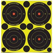 Birchwood Casey 34315 Shoot-NC 3in Bulls Eye Target
