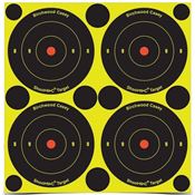 Birchwood Casey 34315 Shoot-NC 3in Bulls Eye Target