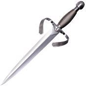 Cold Steel 88EKA Large Parrying Dagger Satin Fixed Blade Knife Wire Wrapped Handles