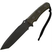 Combative Edge SALG20 Salus Fixed Blade Green