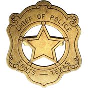 Denix 22110 Chief Of Police Badge