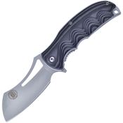 Frost CW093B Linerlock Knife A/O Black Micarta