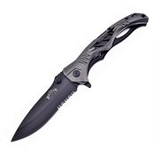 Frost FC119GY Tactical Linerlock Knife A/O