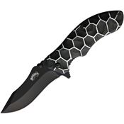 Frost FC60B Matrix Linerlock Knife A/O Black