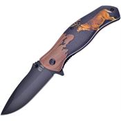 Frost OC04D Deer Linerlock Knife A/O