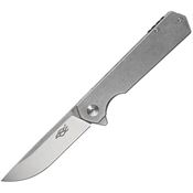 Ganzo FH12SS Firebird Stonewashed Framelock Knife Stonewashed Handles