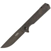 Ganzo FH13SS Firebird Black Framelock Knife Black Handles