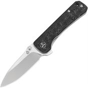 QSP 131C Hawk Linerlock Knife Carbon Fiber